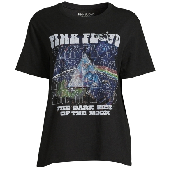 Pink Floyd Dark Side of the Moon 1973 Tee in Soot Black Size Large NWT - Picture 5 of 7